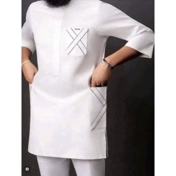 DesubClassic Quality Men's Attire - White