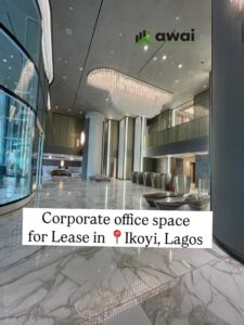 Cooperate office for rent in Ikoyi