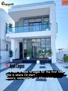 Luxury 4 Bedroom Fully Detached Duplex with BQ for Sale in Ajah Lagos (Secure Estate)
