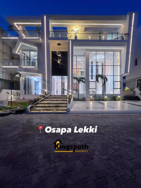 Luxurious 5-Bedroom Home in Osapa Lekki: Modern Comfort & Elite Living