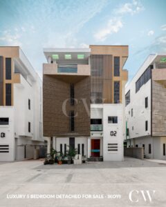 Luxury 5-Bedroom Fully Detached Smart Home for Sale in Ikoyi, Lagos (With Pool, Elevator & Rooftop Terrace)