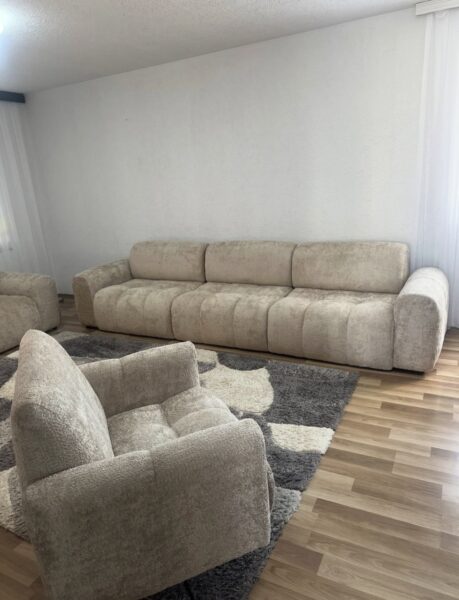 Modern Luxury Sofa Set in Lekki Lagos – Premium Fabric Couch (Elegant Living Room Design)