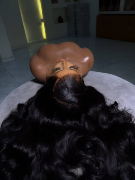 Luxury Raw Donor Hair in Nigeria – Filipino Bounce Wig (13x6 HD Lace, Extra Thick 350g)