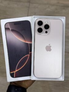 Apple iPhone 16 Pro Max 256GB for Sale in Nigeria – Open Box, Physical + eSIM (Hot Deal)