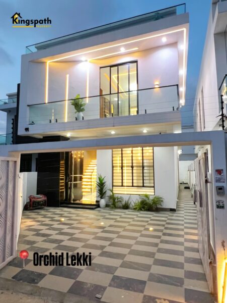 Luxury 4 Bedroom Fully Detached House for Sale in Orchid Lekki – Modern Smart Home with C of O