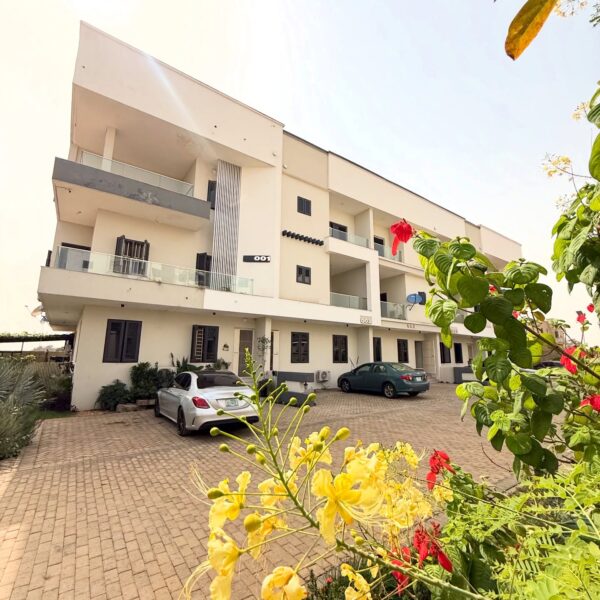 Luxury 4-Bedroom Terrace Duplex for Sale in Games Village Abuja – Modern Home with BQ & Rooftop