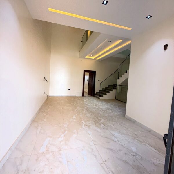 Luxury 4-Bedroom Terrace Duplex for Sale in Games Village Abuja – Modern Home with BQ & Rooftop