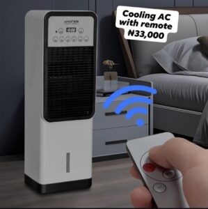 Portable Cooling Air Conditioner with Remote Control (Mini AC Fan)