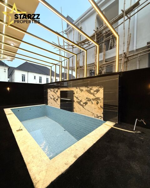 Luxury 5 Bedroom Detached House with Swimming Pool for Sale in Orchid, Lekki
