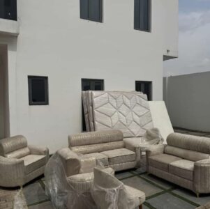 7-Seater Luxury Sofa Set – Brand New (Abuja)