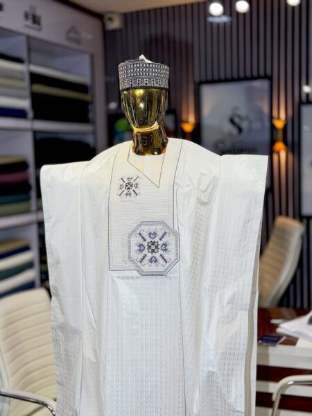 Luxury Groom’s Agbada for Sale in Nigeria | Premium Wedding & Traditional Agbada Outfit