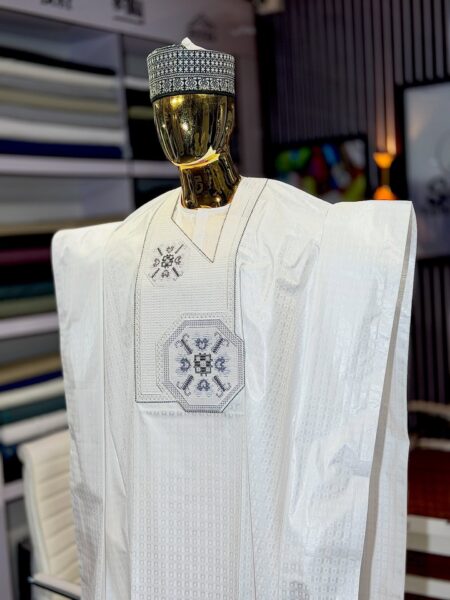 Luxury Groom’s Agbada for Sale in Nigeria | Premium Wedding & Traditional Agbada Outfit