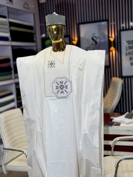 Luxury Groom’s Agbada for Sale in Nigeria | Premium Wedding & Traditional Agbada Outfit