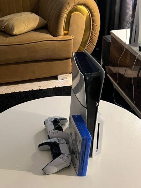 PS5 Slim for Sale in Abuja Nigeria | PlayStation 5 with 2 Games (Used - Good Condition)
