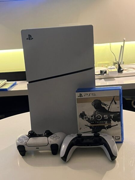 PS5 Slim for Sale in Abuja Nigeria | PlayStation 5 with 2 Games (Used - Good Condition)