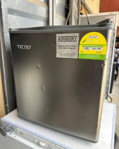 UK Preowned Mini Fridge with Freezer Compartment – Compact Bedside Refrigerator | Lagos