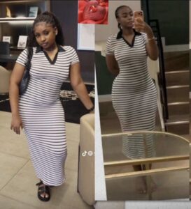 Zara gown medium size