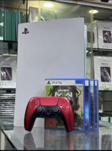 PlayStation 5 (PS5) Console with Controller & Games for Sale in Nigeria