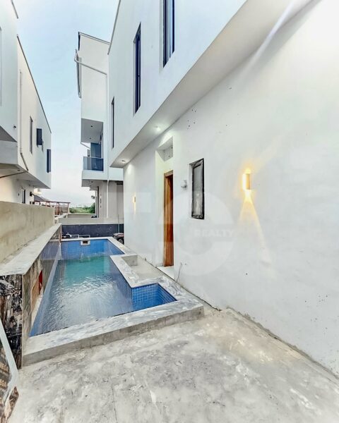5 Bedroom Detached Luxury House for Sale in Lekki Ikota Lagos – Newly Built with Modern Features