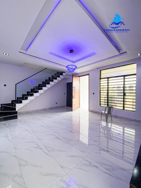 4 Bedroom Semi-Detached Duplex for Sale in Ikota Lekki Lagos with BQ