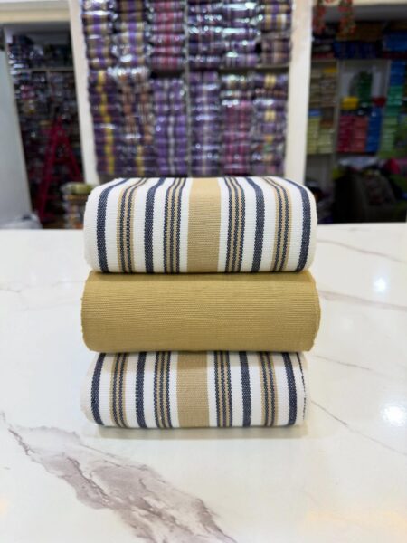 Premium Cotton Aso Oke Fabric for Sale in Nigeria – Luxury Aso Ebi Material