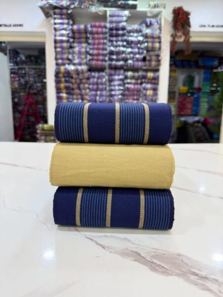 Premium Cotton Aso Oke Fabric for Sale in Nigeria – Luxury Aso Ebi Material