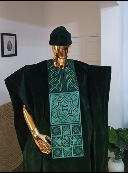 Senator Wear / Agbada for Men – Premium Embroidered Traditional Outfit in Nigeria