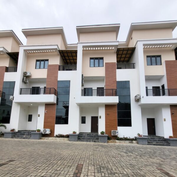 Newly Built 4 Bedroom Terrace Duplex with Boys Quarters for Sale in Guzape, Abuja