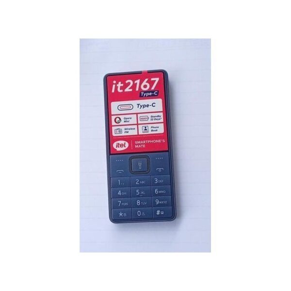 itel 2167,Dual SIM with wireless FM,1.77 type c