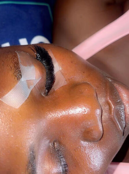 Cluster lash tech and hairstylist