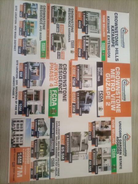 Buy Your Different Land From Crownstone Horizon Ltd FCDA Approved Locations Available Verified