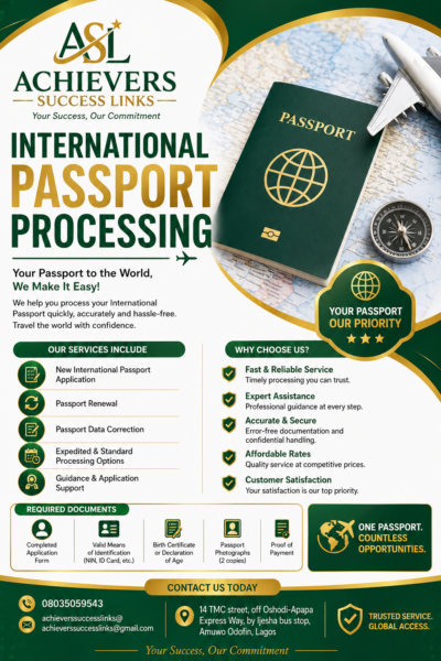 INTERNATIONAL PASSPORT REGISTRATION