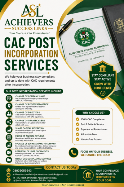 BUSINESS NAME REGISTRATION AND OTHER SERVICES