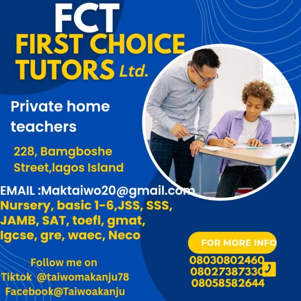 First Choice Tutors Ltd
