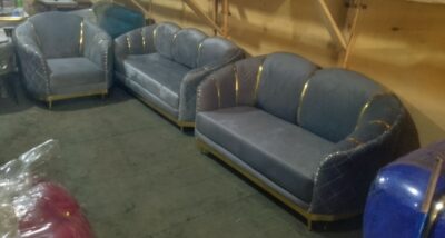 Contemporary 3-Piece Sofa Set for Modern Homes in Delta State