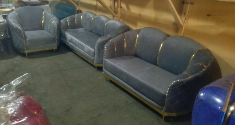 Contemporary 3-Piece Sofa Set for Modern Homes in Delta State