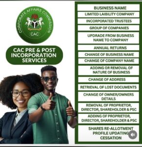 CAC Compliance & Registration Officer in Abuja