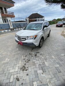 2008 Acura MDX Nigerian Used SUV – White/Cream