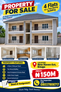Deed of assignment/ survey plan